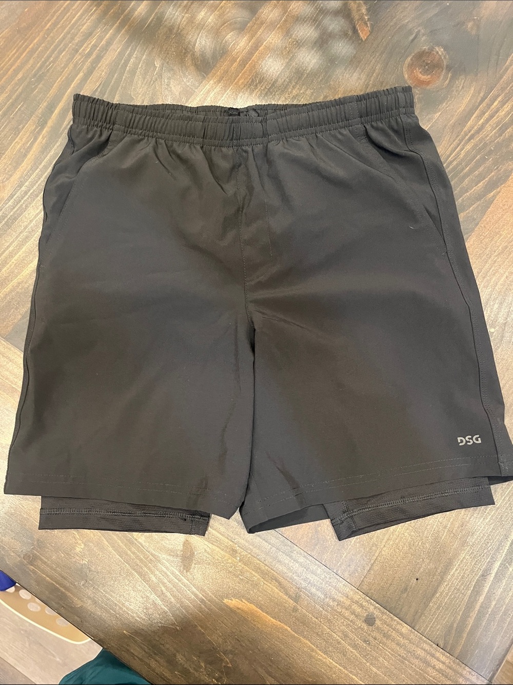 DSG Black Boys Performance Athletic Shorts
